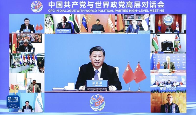 习近平出席中国共产党与世界政党高层对话会并发表主旨讲话(图2)