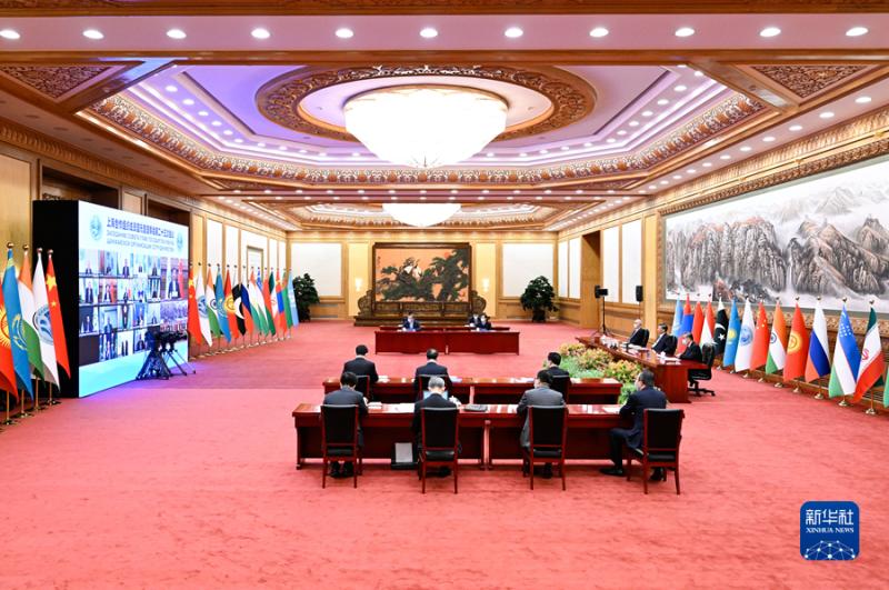 习近平出席上海合作组织成员国元首理事会第二十三次会议并发表重要讲话(图2)
