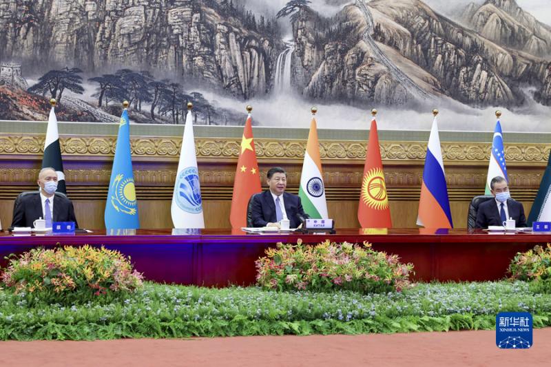 习近平出席上海合作组织成员国元首理事会第二十三次会议并发表重要讲话(图4)