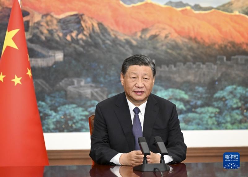 习近平向2023年世界互联网大会乌镇峰会开幕式发表视频致辞(图1)