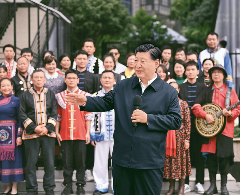 《求是》杂志发表习近平总书记重要文章 《铸牢中华民族共同体意识 推进新时代党的民族工作高质量发展》(图2)