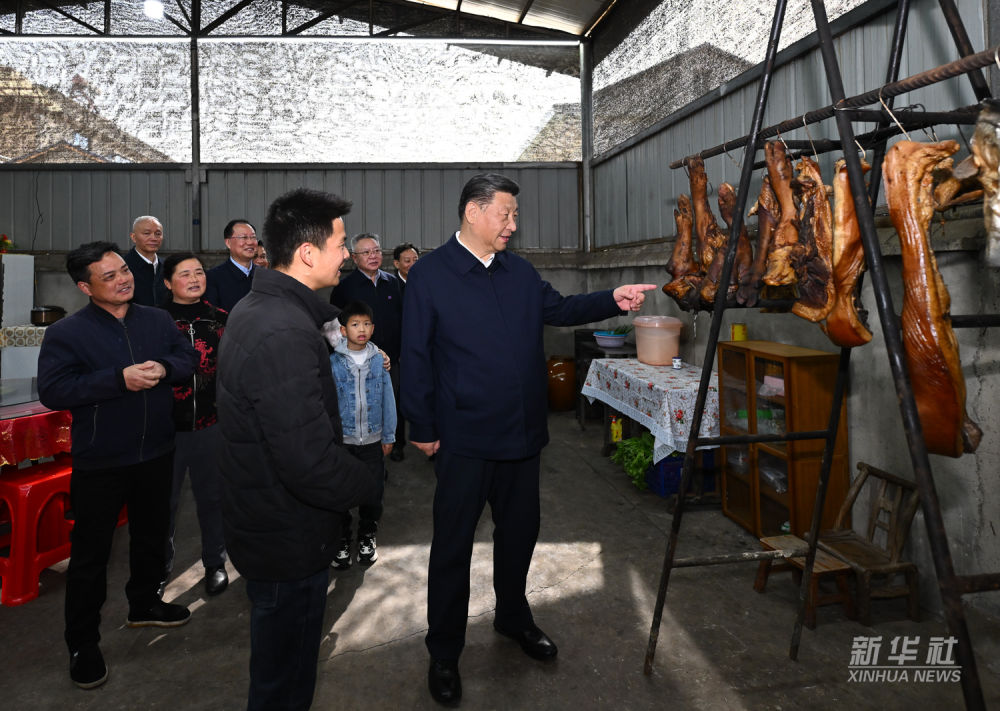 习近平在湖南常德市考察调研(图9)