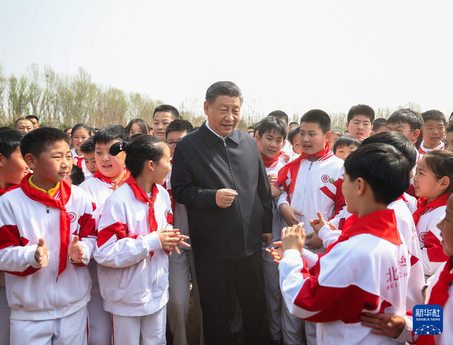 习近平在参加首都义务植树活动时强调 全民植树增绿 共建美丽中国(图7)