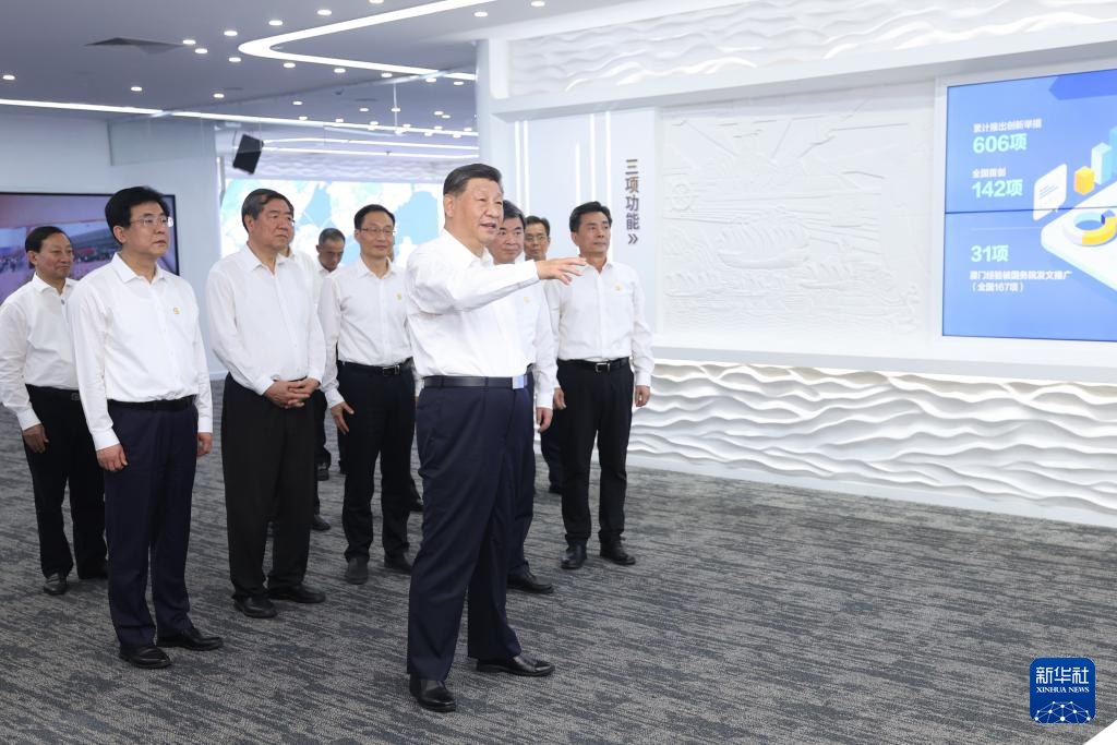 习近平在福建考察时强调 扭住目标不放松 一张蓝图绘到底 在中国式现代化建设中奋勇争先(图12)