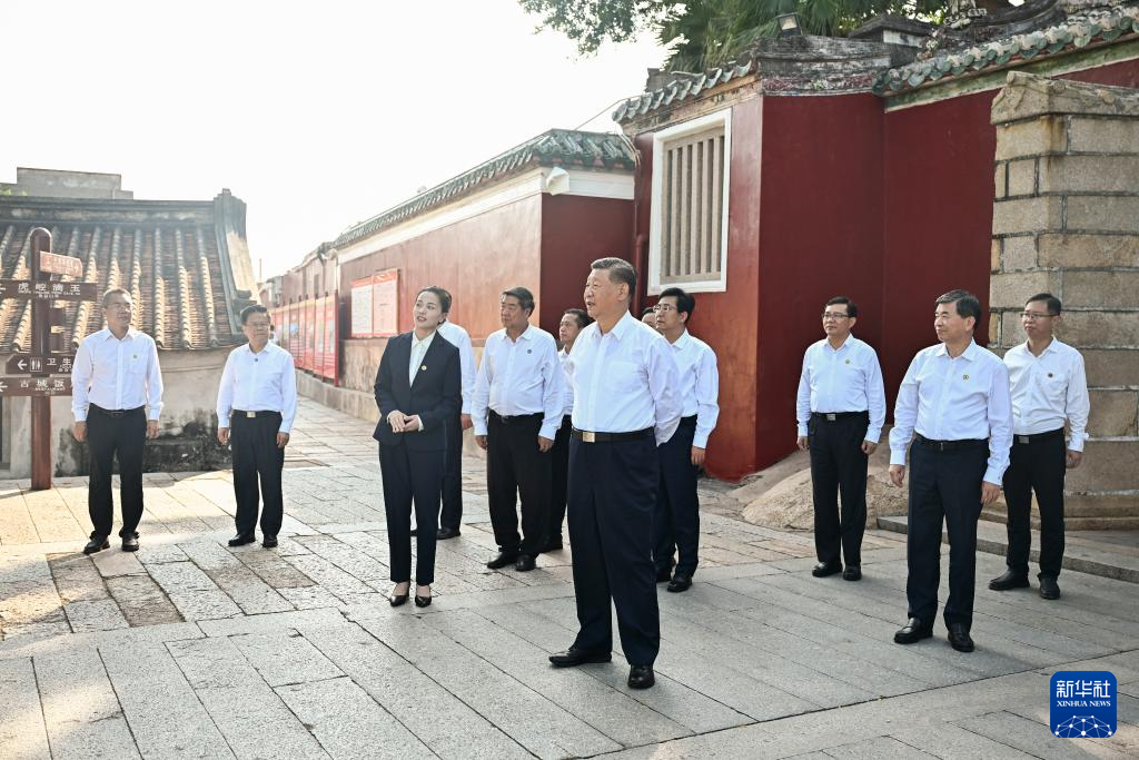 习近平在福建考察时强调 扭住目标不放松 一张蓝图绘到底 在中国式现代化建设中奋勇争先(图11)