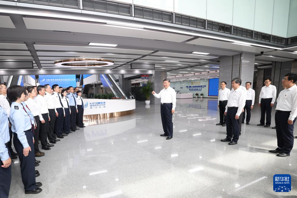 习近平在福建考察时强调 扭住目标不放松 一张蓝图绘到底 在中国式现代化建设中奋勇争先(图17)