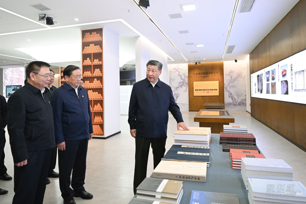 习近平在湖北考察调研(图2)
