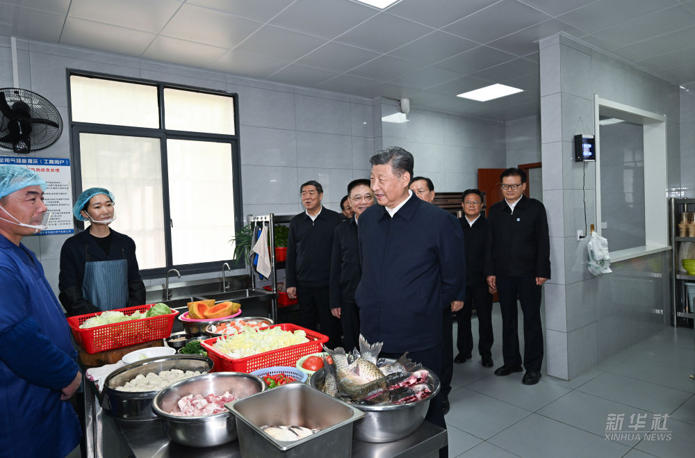 习近平在湖北考察调研(图7)