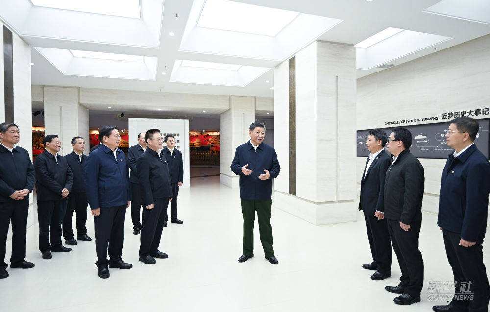 习近平在湖北考察调研(图3)