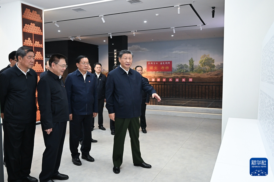 习近平在湖北考察时强调 鼓足干劲奋发进取 久久为功善作善成 奋力谱写中国式现代化湖北篇章(图2)