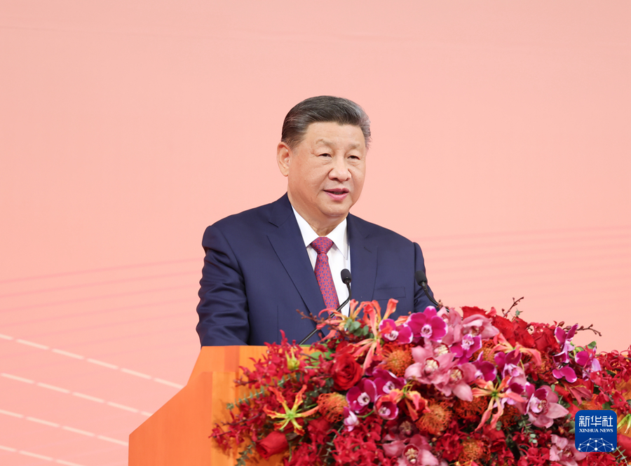 习近平出席澳门特别行政区政府欢迎晚宴并发表重要讲话(图1)