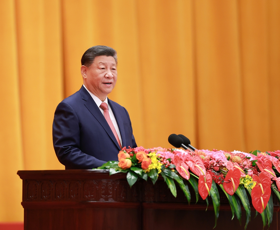 中共中央国务院举行春节团拜会 习近平发表讲话(图3)