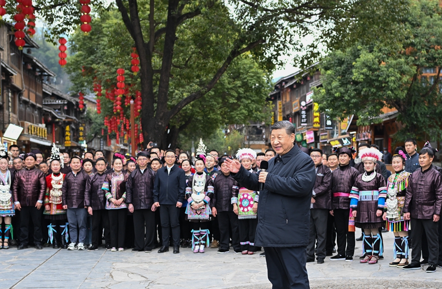 习近平在贵州考察时强调 坚持以高质量发展统揽全局 在中国式现代化进程中展现贵州新风采(图8)