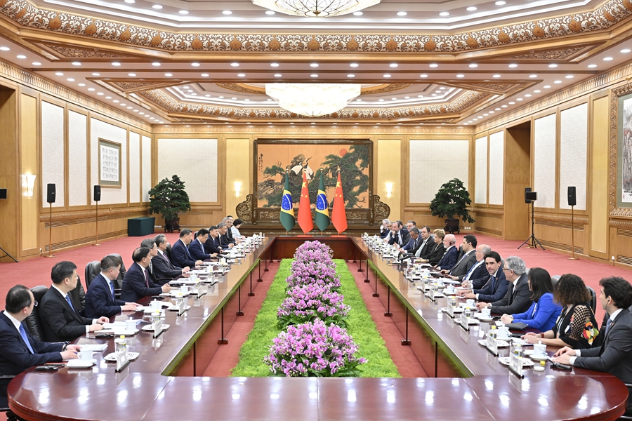习近平同巴西总统卢拉会谈(图2)