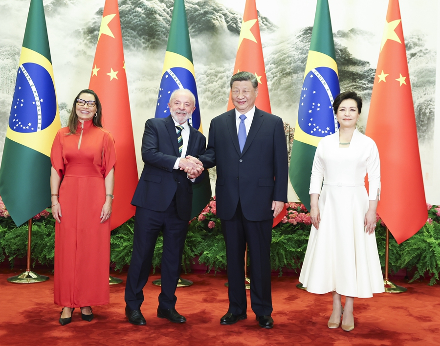 习近平同巴西总统卢拉会谈(图3)