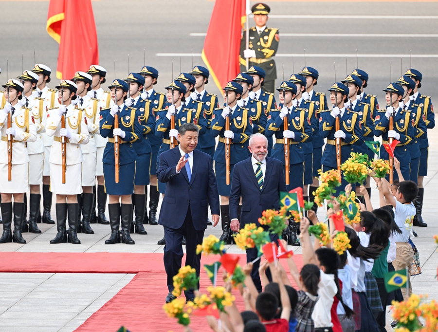 习近平同巴西总统卢拉会谈(图6)