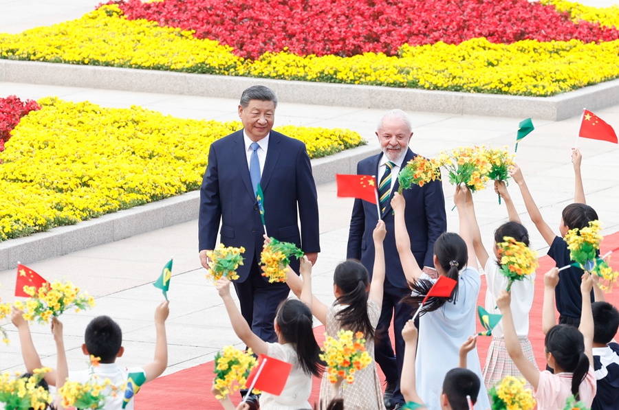 习近平同巴西总统卢拉会谈(图5)