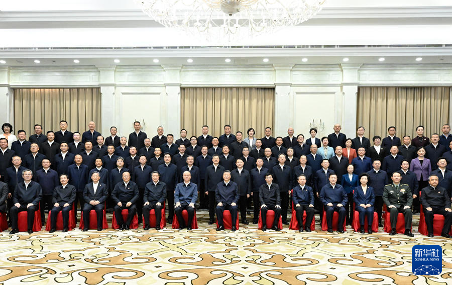 习近平接见新疆各族各界代表(图5)