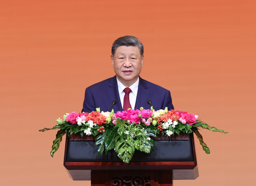 习近平为美国总统特朗普举行欢迎宴会(图2)