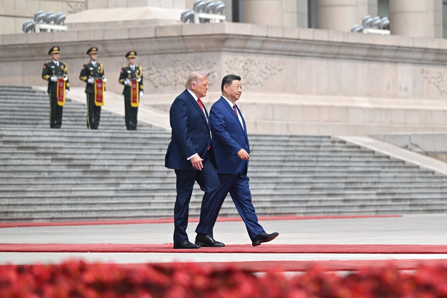 习近平同美国总统特朗普会谈(图8)