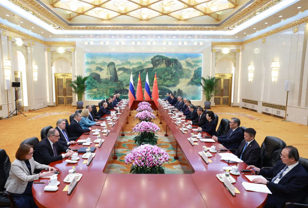 习近平同俄罗斯总统普京会谈(图2)