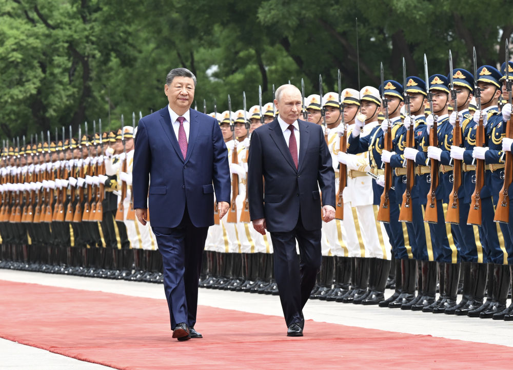 习近平同俄罗斯总统普京会谈(图7)