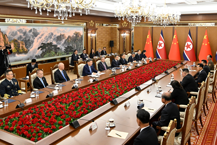 习近平同金正恩举行会谈(图5)