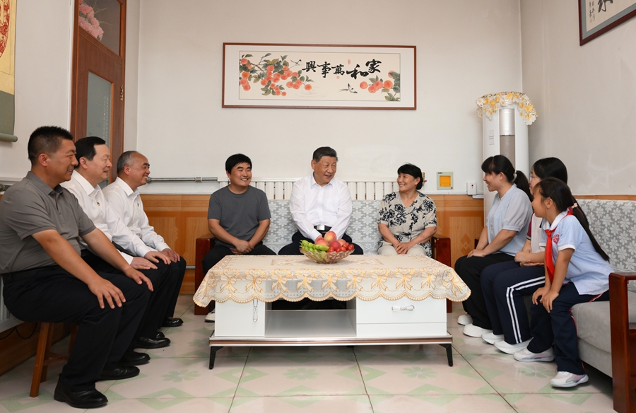 习近平在山东德州考察(图7)