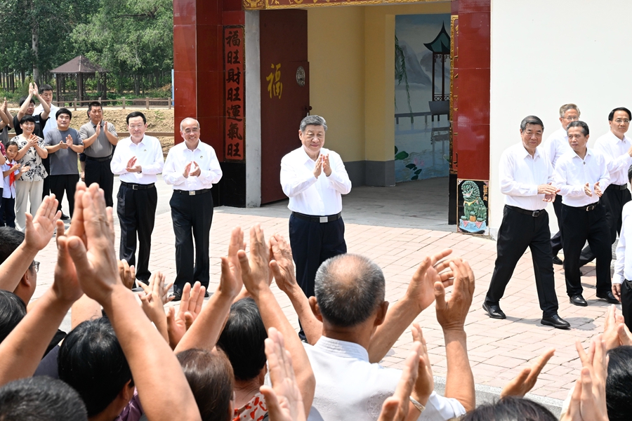 习近平在山东德州考察(图10)