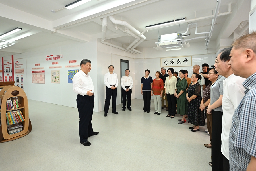 习近平在上海考察(图4)