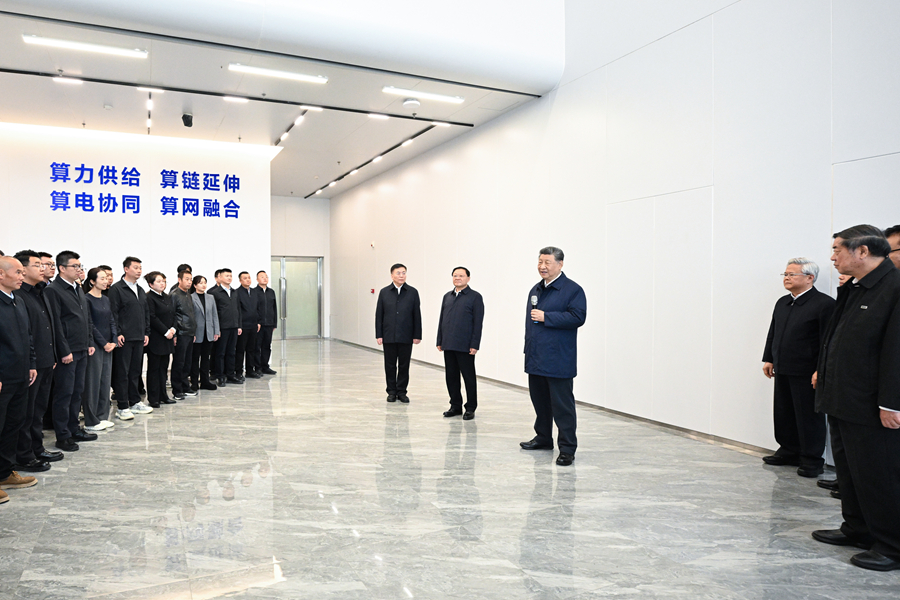 习近平在内蒙古乌兰察布考察时强调 统筹高质量发展和高水平保护 坚定不移走生态优先绿色发展之路(图8)