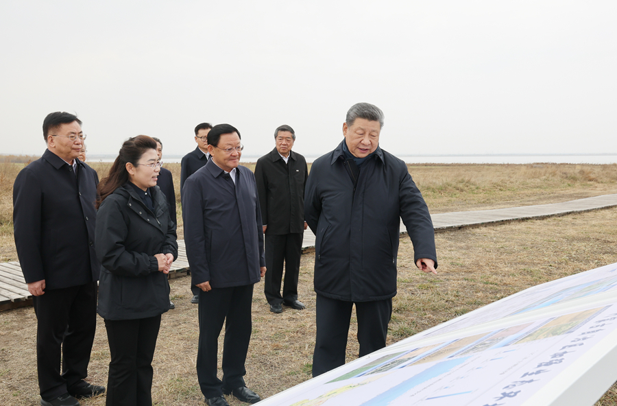 习近平在内蒙古乌兰察布考察时强调 统筹高质量发展和高水平保护 坚定不移走生态优先绿色发展之路(图3)